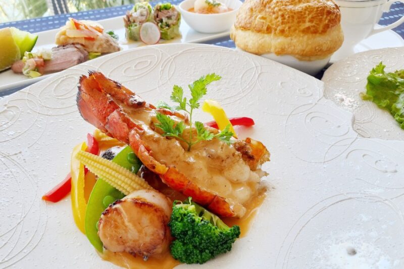 オマール海老の海鮮ディナー